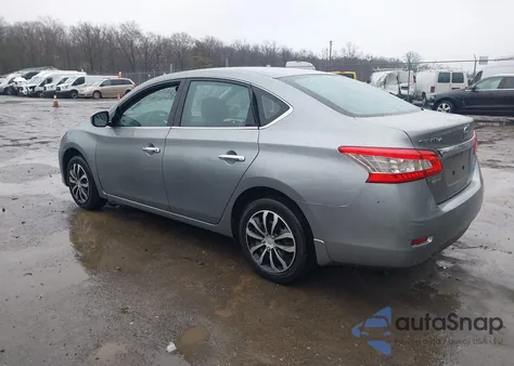 2014 Nissan Sentra S from USA, damaged, VIN 3N1AB7AP0EY279940